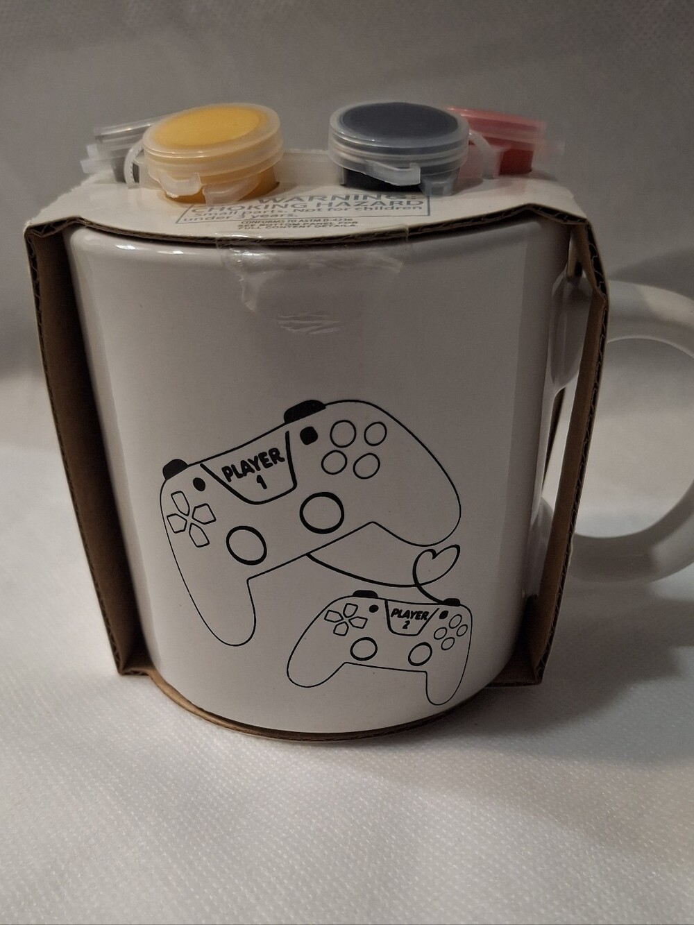 NEW DIY Ceramic Gaming Mug- Dad And Me- Gamer
